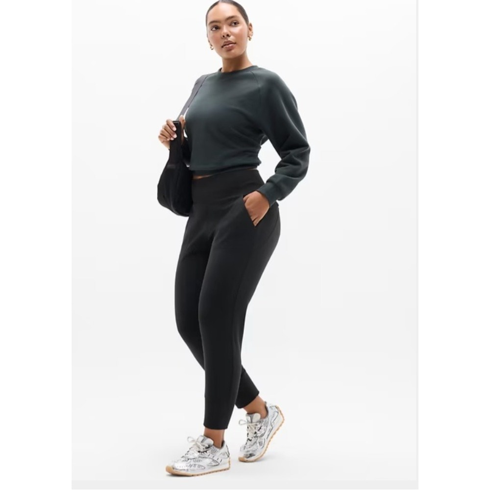 Athleta Venice‎ Jogger Black Women 1X Plus Size Activewear Pants